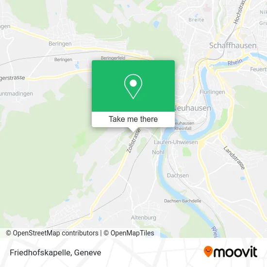 Friedhofskapelle map