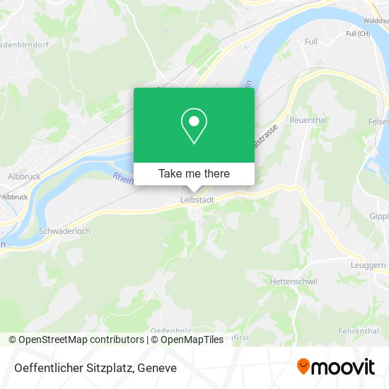 Oeffentlicher Sitzplatz map