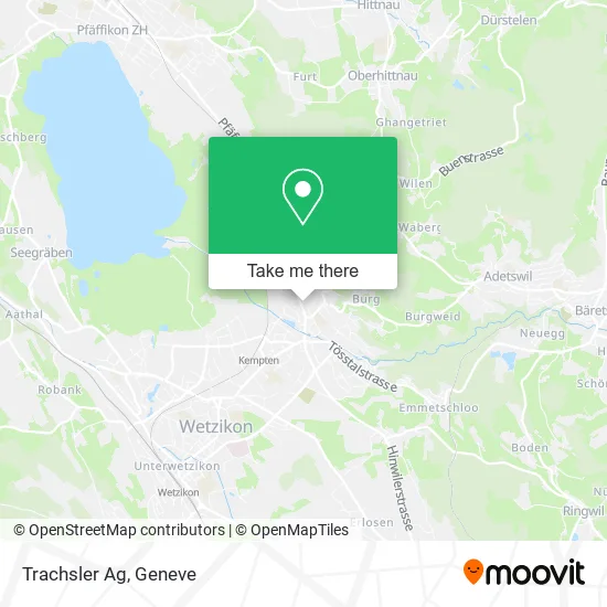 Trachsler Ag map