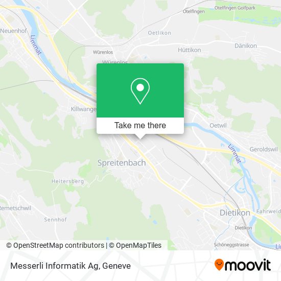 Messerli Informatik Ag map