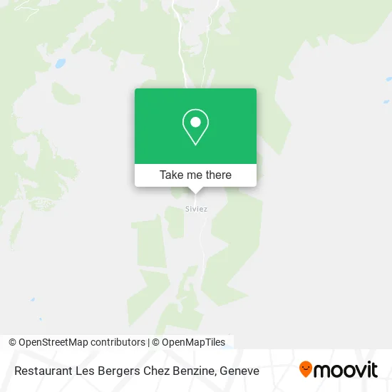 Restaurant Les Bergers Chez Benzine map