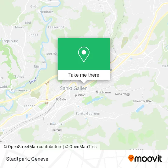 Stadtpark map