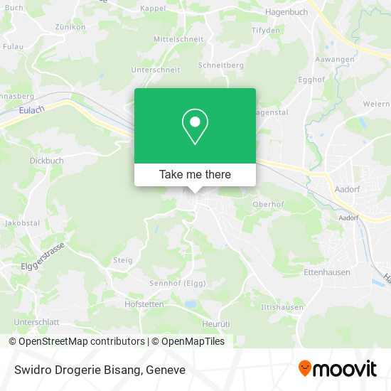 Swidro Drogerie Bisang map