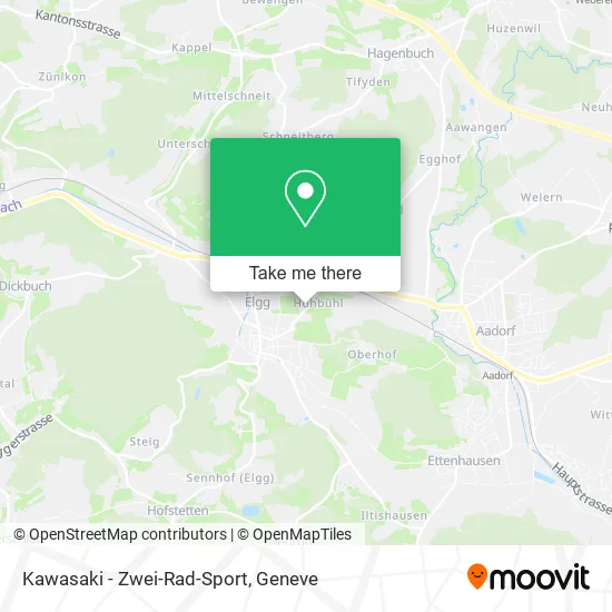 Kawasaki - Zwei-Rad-Sport map