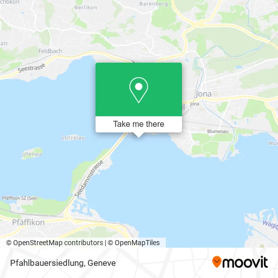 Pfahlbauersiedlung map