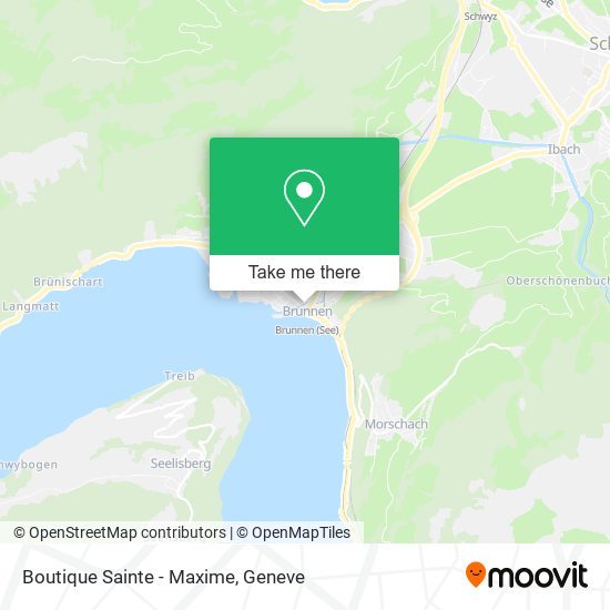 Boutique Sainte - Maxime map