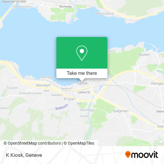 K Kiosk map