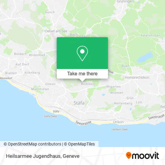 Heilsarmee Jugendhaus map