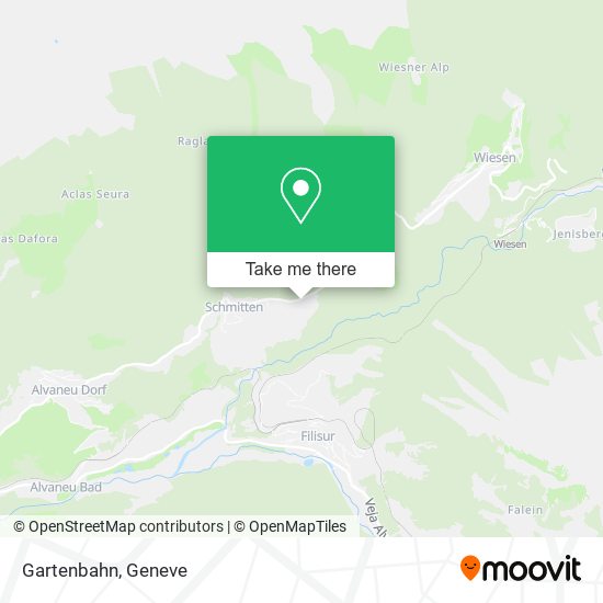 Gartenbahn map
