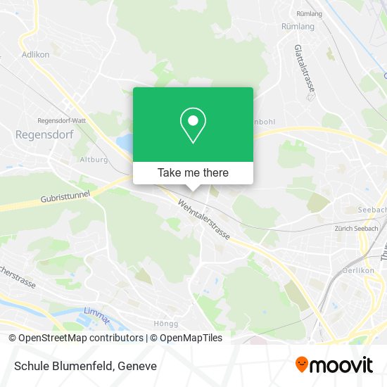 Schule Blumenfeld map