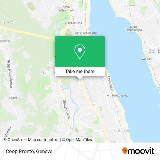 Coop Pronto map
