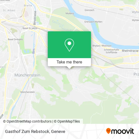 Gasthof Zum Rebstock map