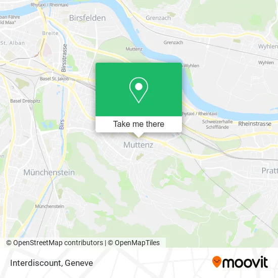 Interdiscount map