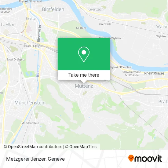 Metzgerei Jenzer map