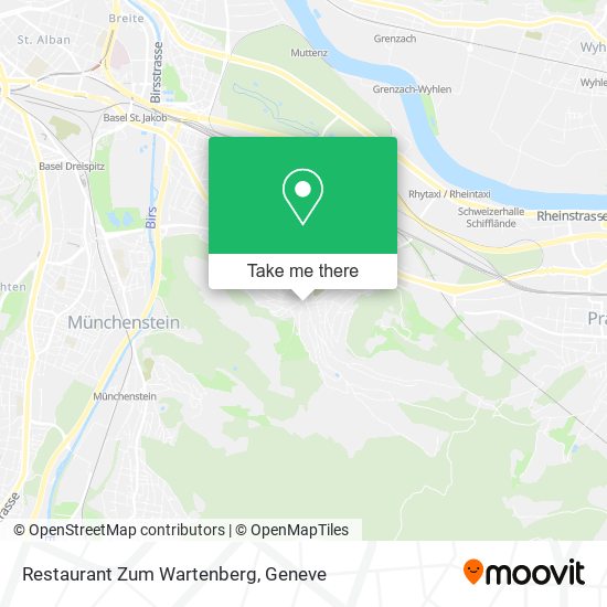 Restaurant Zum Wartenberg map
