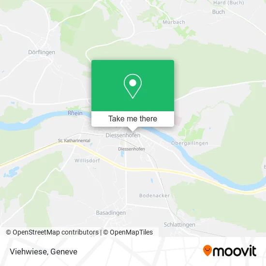 Viehwiese map