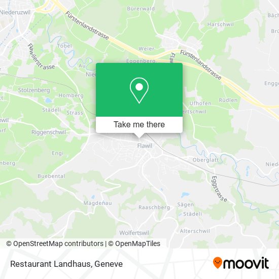 Restaurant Landhaus map