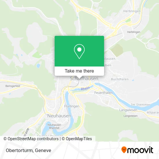 Obertorturm map