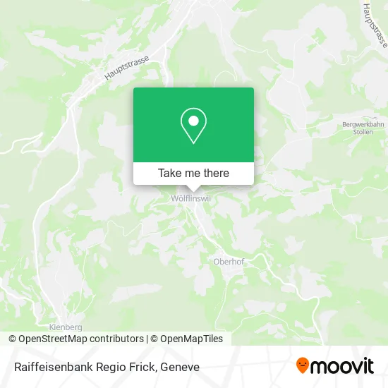 Raiffeisenbank Regio Frick map
