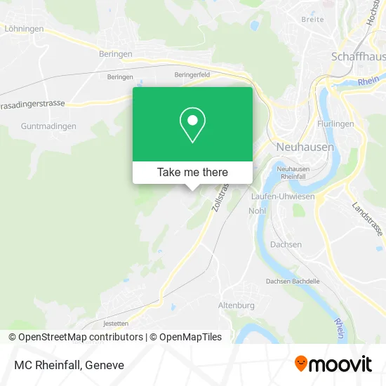 MC Rheinfall map