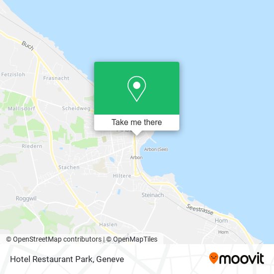 Hotel Restaurant Park map