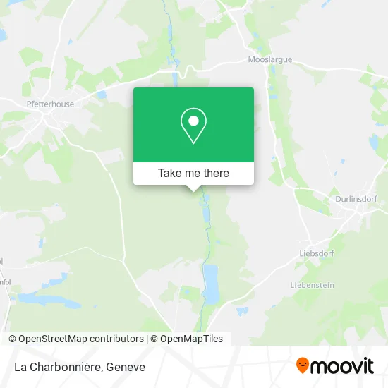 La Charbonnière map