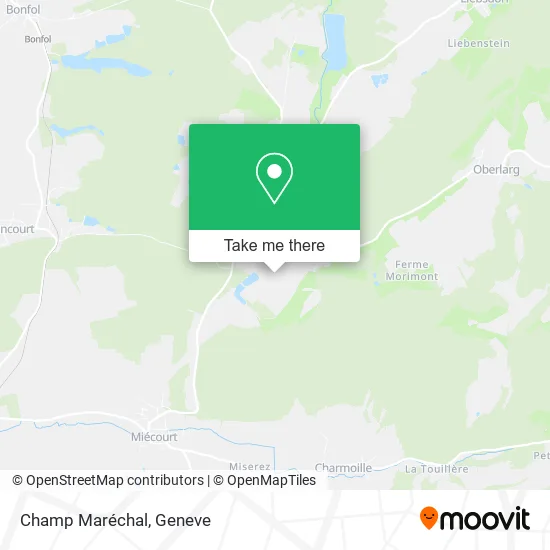 Champ Maréchal map