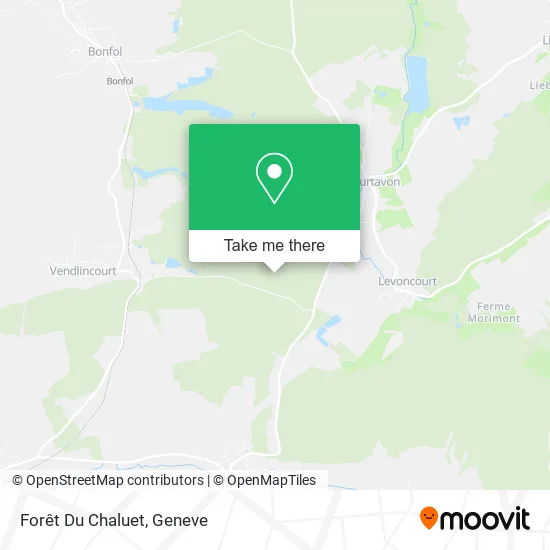 Forêt Du Chaluet map