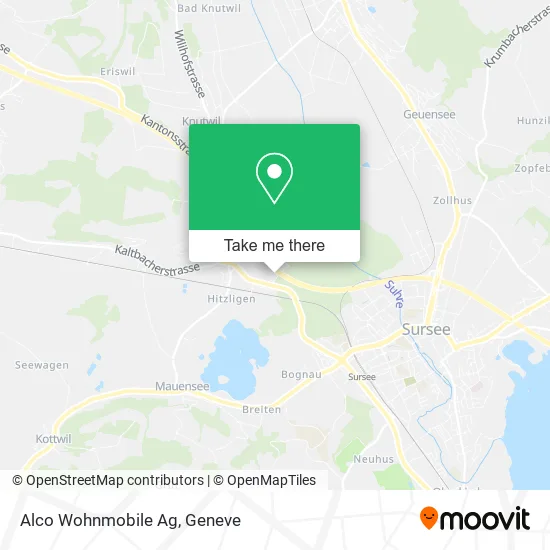 Alco Wohnmobile Ag map