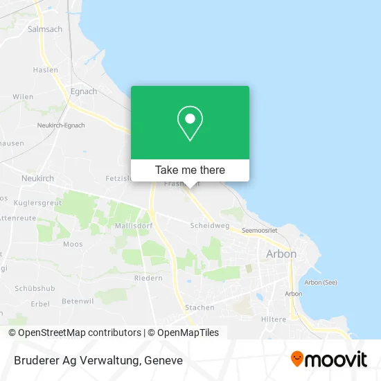 Bruderer Ag Verwaltung map