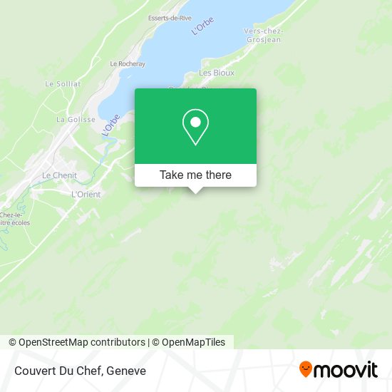 Couvert Du Chef map