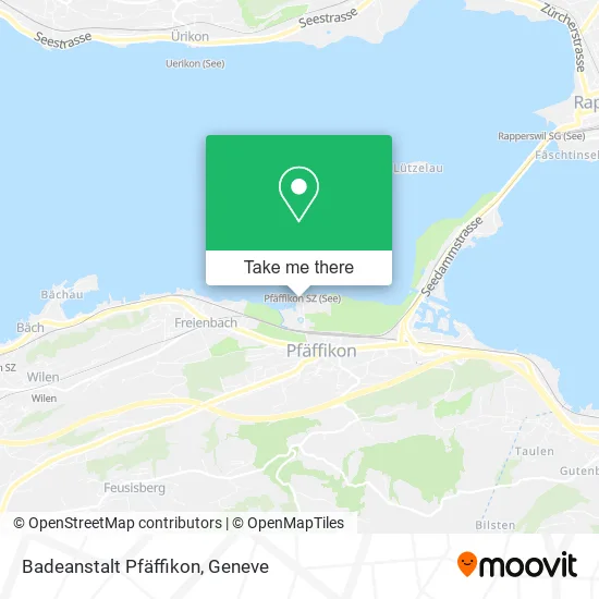 Badeanstalt Pfäffikon map