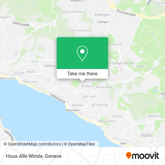 Huus Alle Winde map
