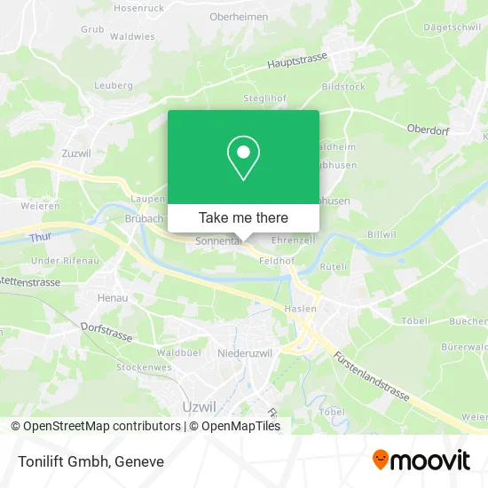 Tonilift Gmbh map