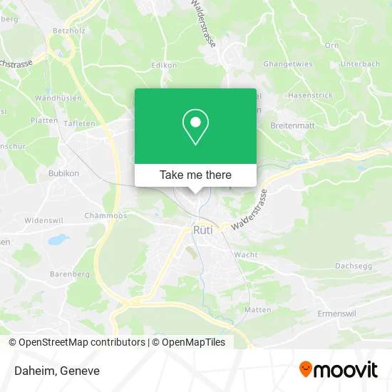 Daheim map