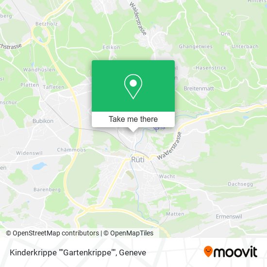 Kinderkrippe ""Gartenkrippe"" map