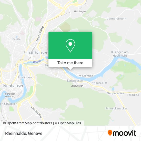Rheinhalde map