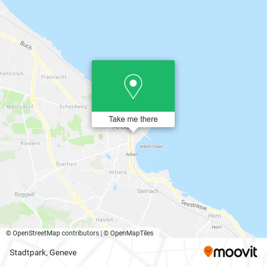 Stadtpark map