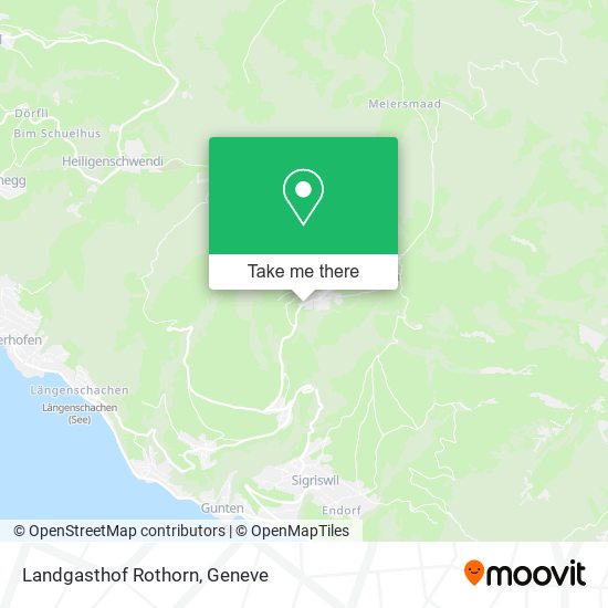 Landgasthof Rothorn map