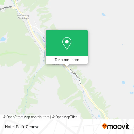 Hotel Palü map