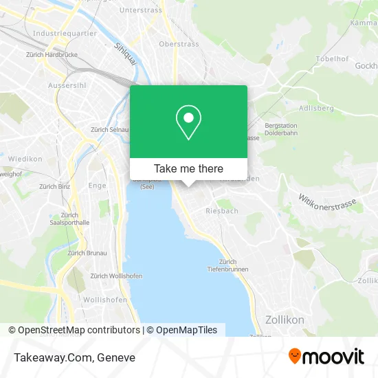 Takeaway.Com map