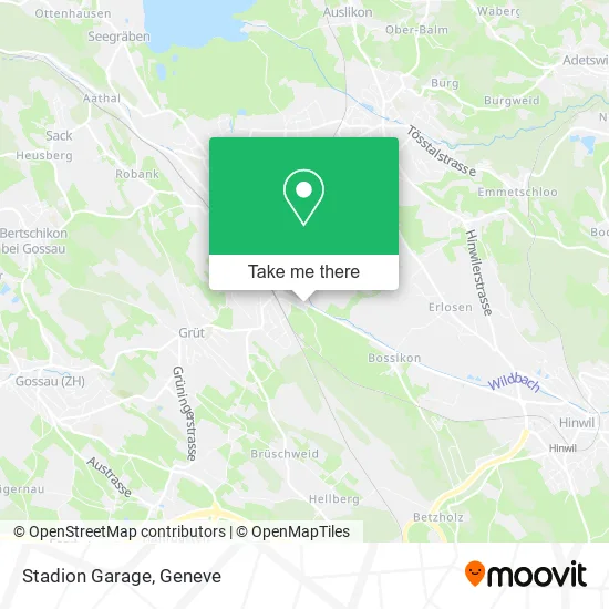Stadion Garage map
