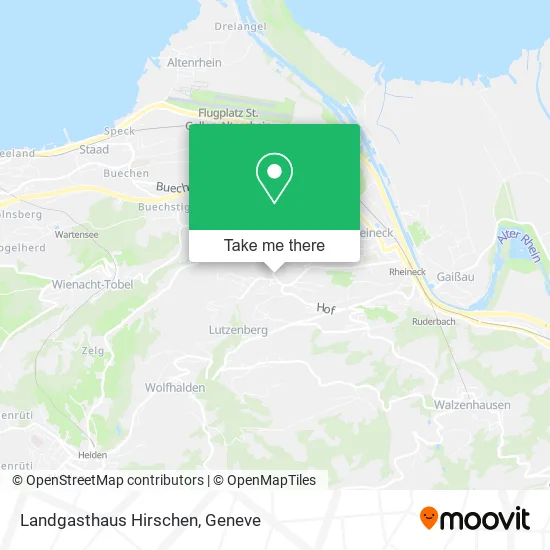 Landgasthaus Hirschen map