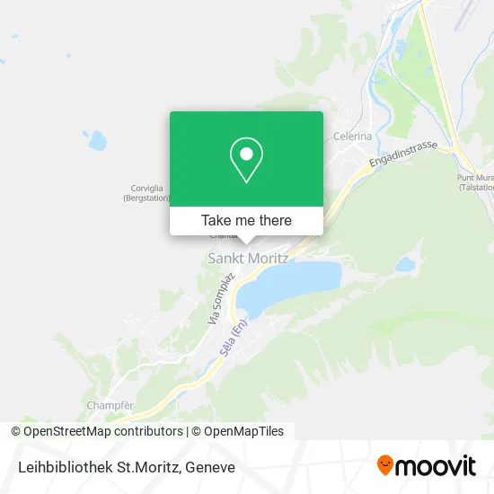 Leihbibliothek St.Moritz map