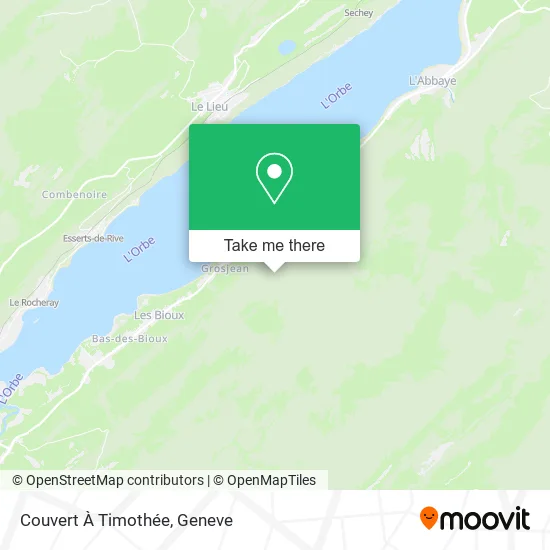 Couvert À Timothée map