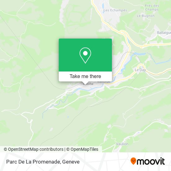 Parc De La Promenade map