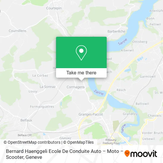 Bernard Haenggeli Ecole De Conduite Auto – Moto – Scooter map