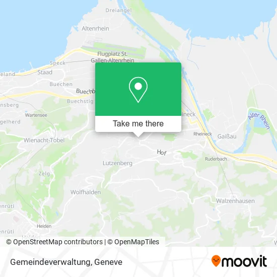 Gemeindeverwaltung map