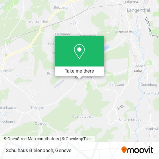 Schulhaus Bleienbach map