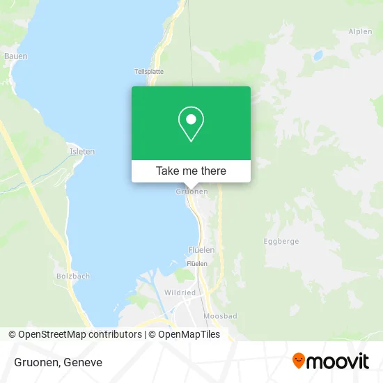 Gruonen map